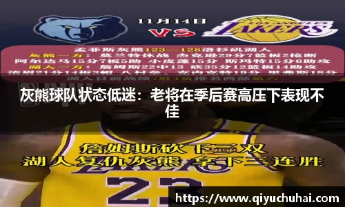 灰熊球队状态低迷：老将在季后赛高压下表现不佳